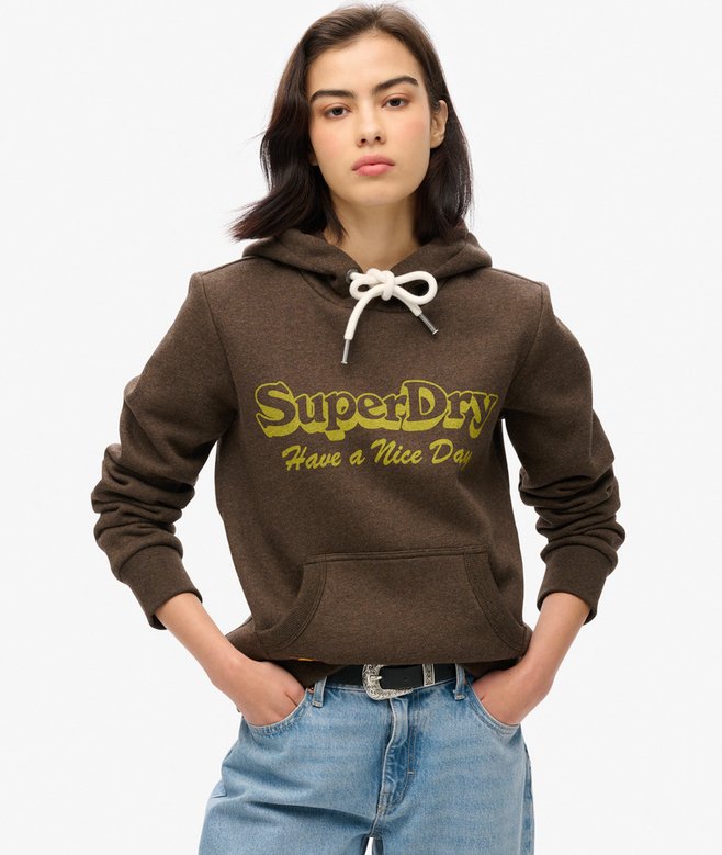 superdry Sudadera con capucha y gráfico Archive