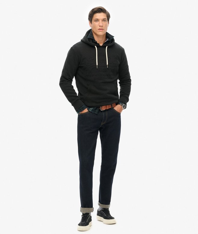 Superdry Sudadera Con Capucha Y Gráfico En Relieve