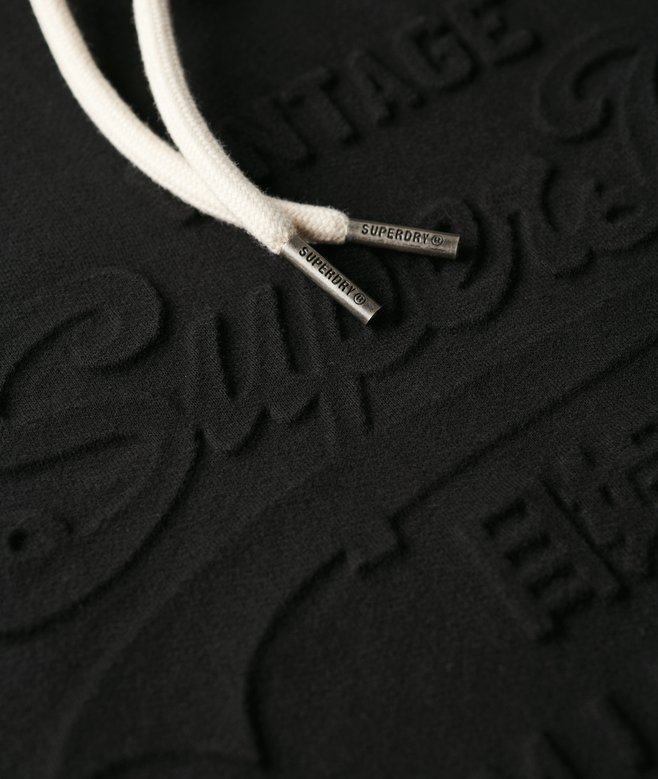 Superdry Sudadera Con Capucha Y Gráfico En Relieve