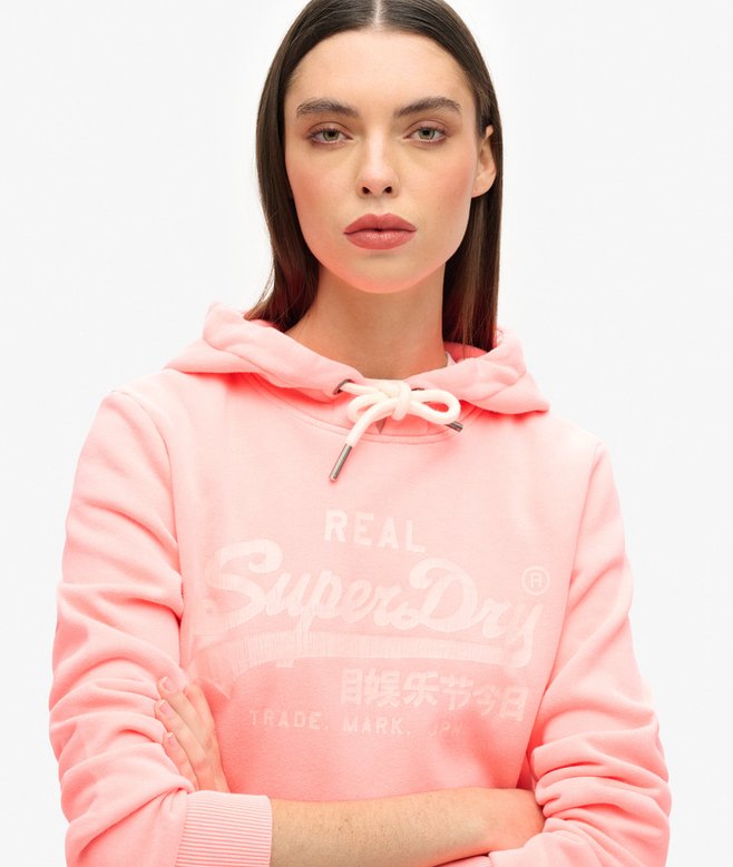 Superdry Sudadera Con Capucha Y Gráfico Neón