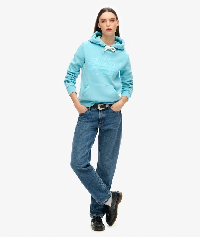 Superdry Sudadera Con Capucha Y Gráfico Neón