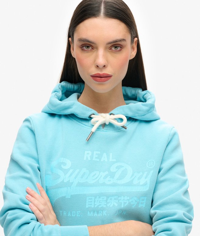 Superdry Sudadera Con Capucha Y Gráfico Neón