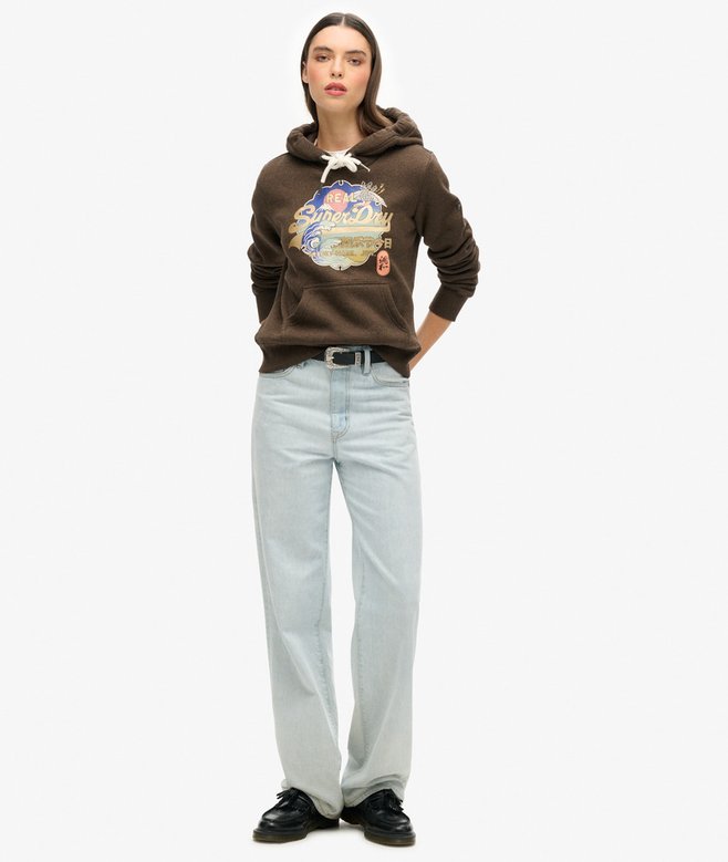 Superdry Sudadera Con Capucha Y Logo Itago Vintage