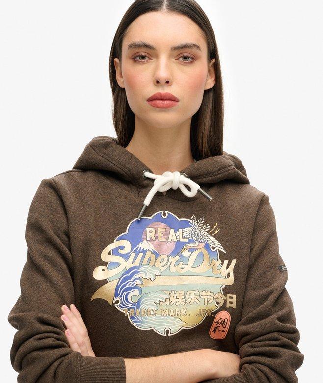 Superdry Sudadera Con Capucha Y Logo Itago Vintage