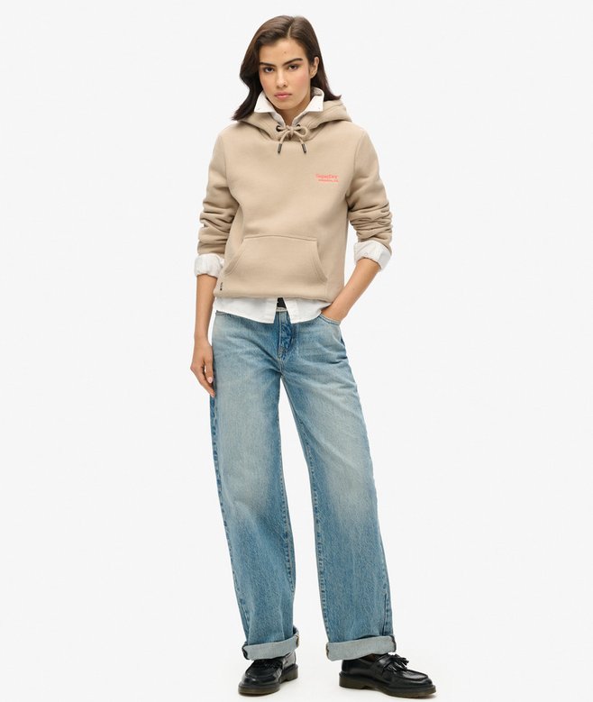 Superdry Sudadera Con Capucha Y Logotipo Essential