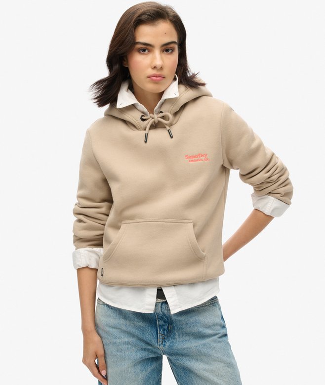 superdry Sudadera con capucha y logotipo Essential