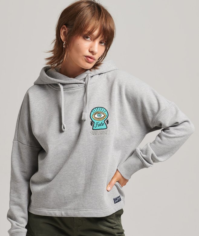 Superdry Sudadera Con Capucha Y Parches Nostalgia