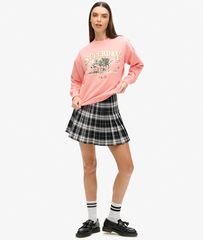 Superdry Sudadera De Corte Holgado Travel Souvenir
