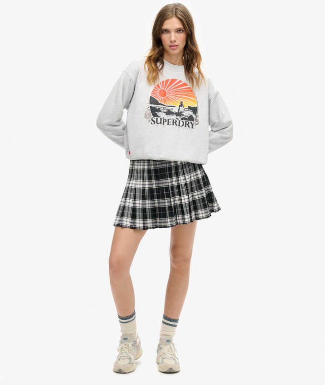 Superdry Sudadera De Corte Holgado Travel Souvenir