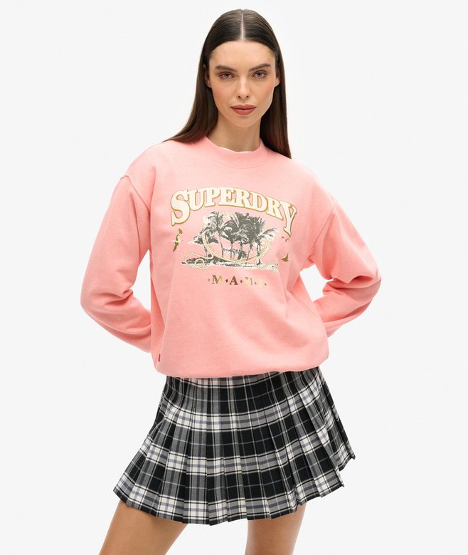 superdry Sudadera de corte holgado Travel Souvenir