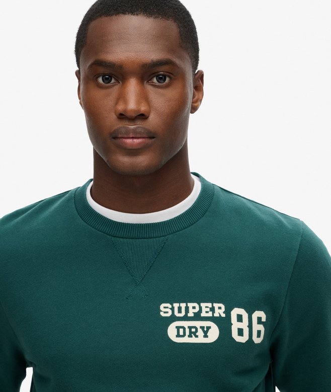 Superdry Sudadera Estampada Athletic