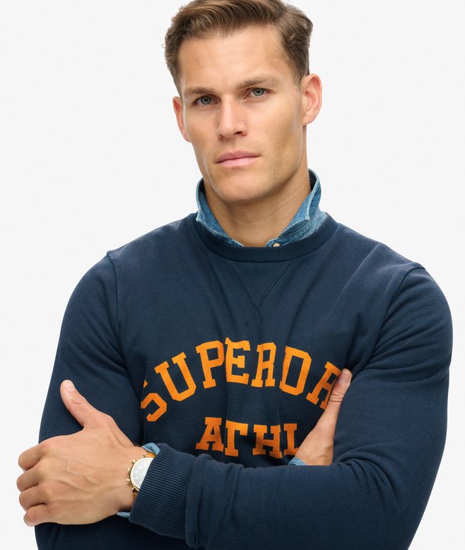 Superdry Sudadera Estampada Athletic