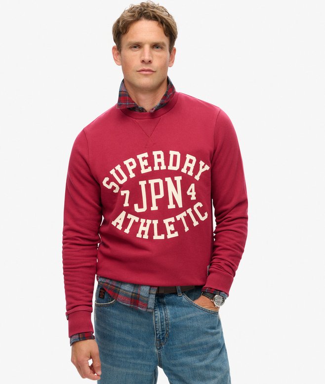 superdry Sudadera estampada Athletic