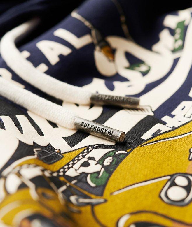 Superdry Sudadera Gráfica Con Capucha New York