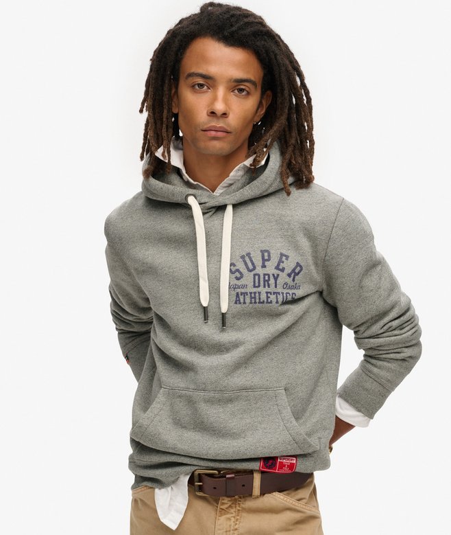 superdry Sudadera gráfica con capucha Track & Field