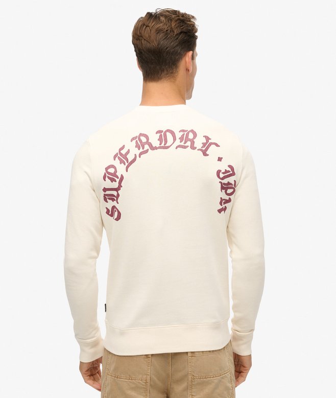 Superdry Sudadera Gráfica Con Motivo De Tatuaje