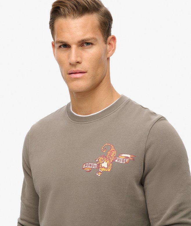 Superdry Sudadera Gráfica Con Motivo De Tatuaje
