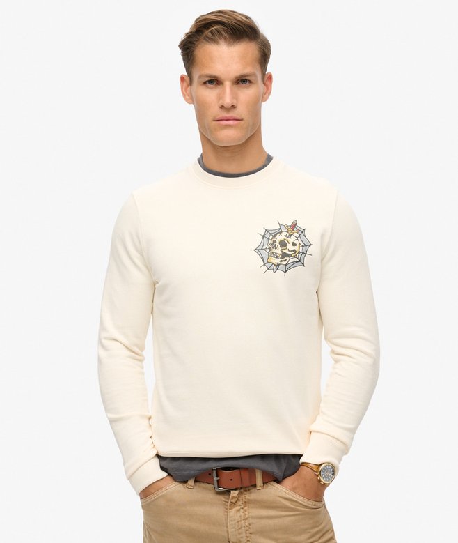 superdry Sudadera gráfica con motivo de tatuaje