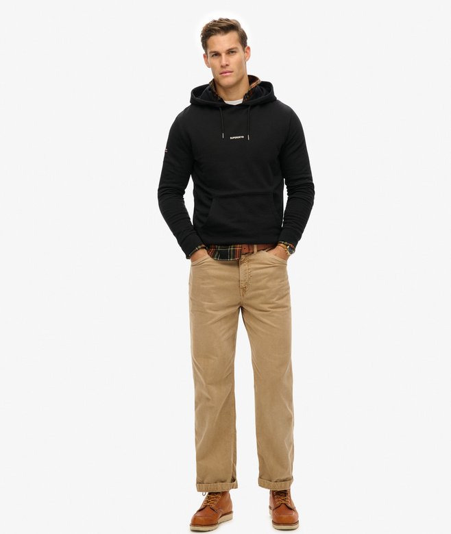 Superdry Sudadera Lisa Con Capucha