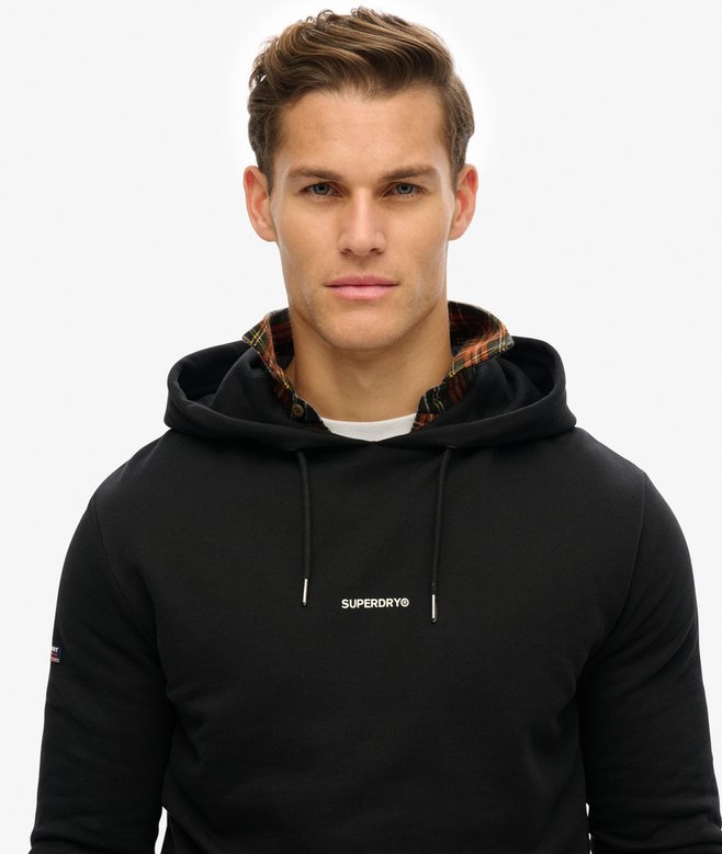 Superdry Sudadera Lisa Con Capucha