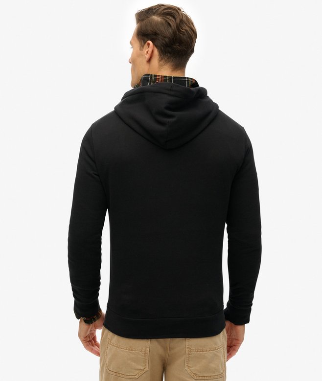 Superdry Sudadera Lisa Con Capucha
