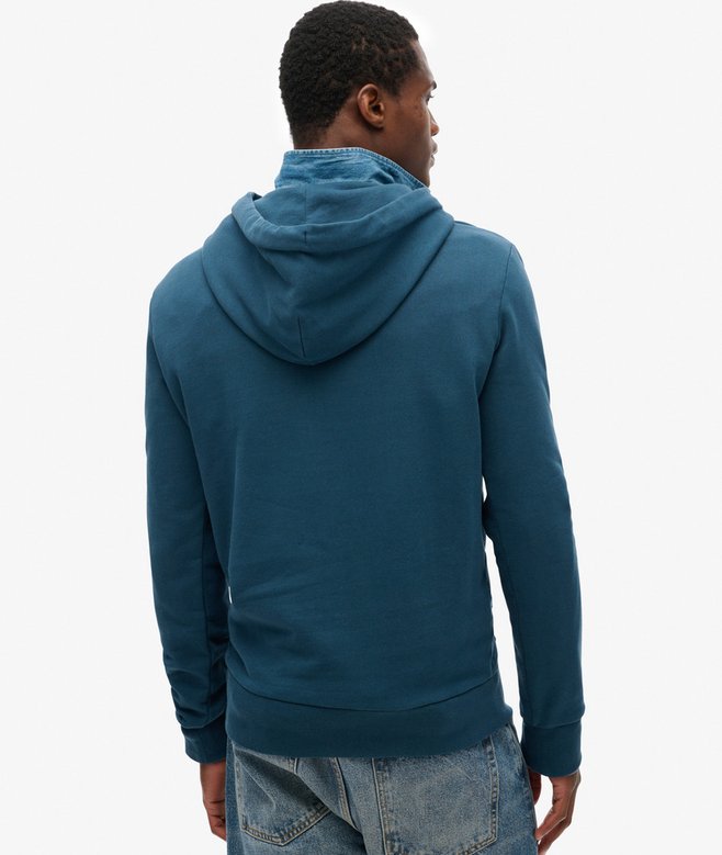 Superdry Sudadera Lisa Con Capucha