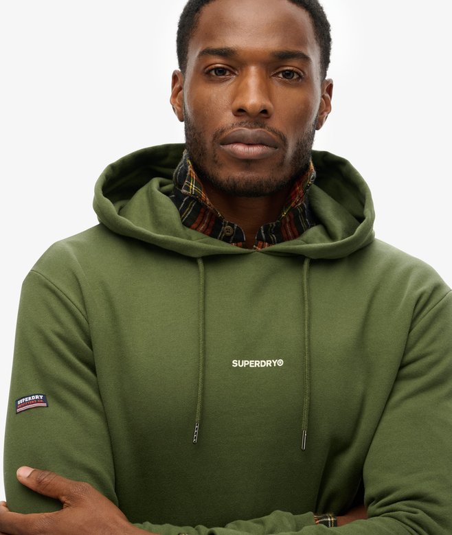 Superdry Sudadera Lisa Con Capucha