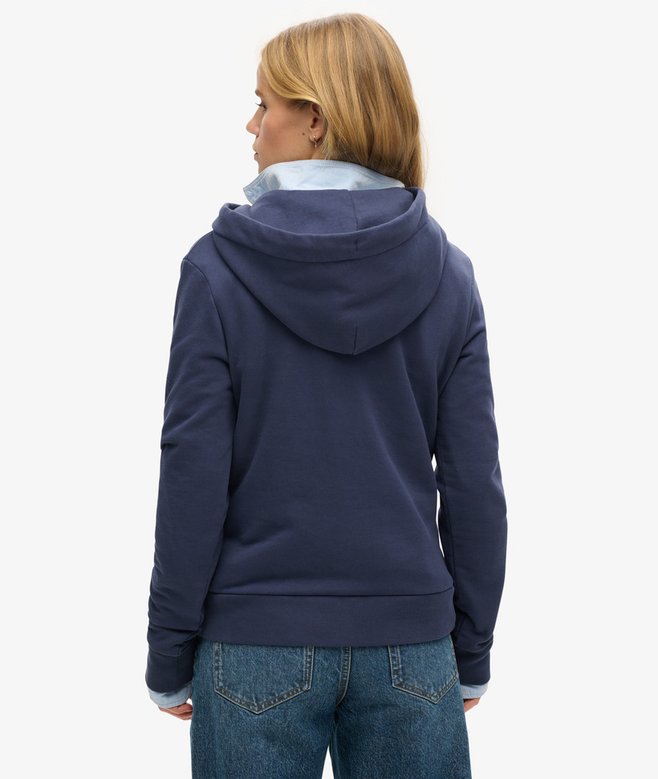 Superdry Sudadera Lisa Con Capucha