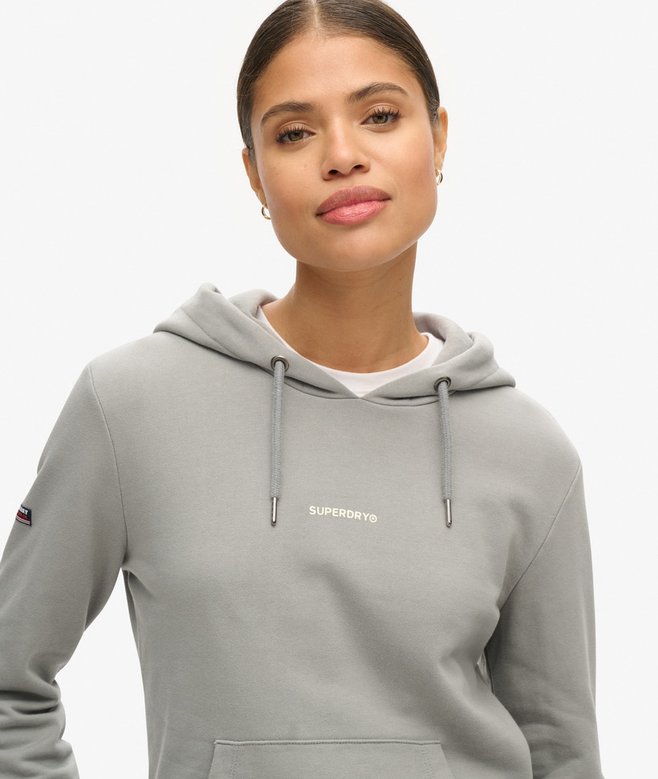 Superdry Sudadera Lisa Con Capucha