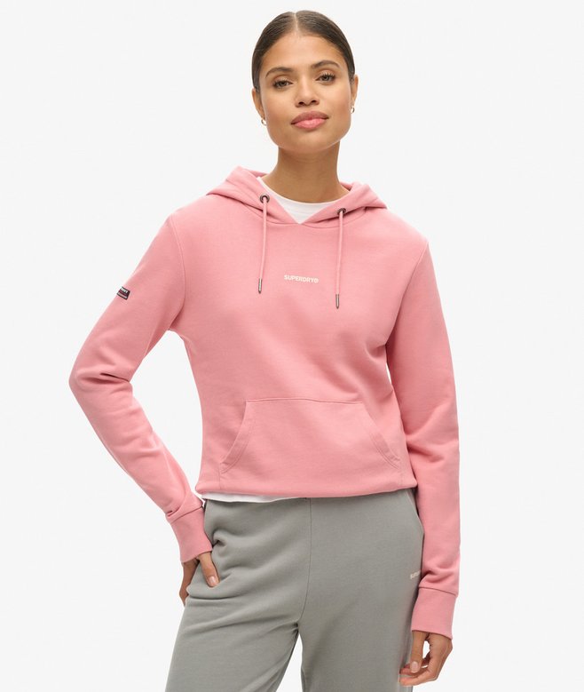 superdry Sudadera lisa con capucha