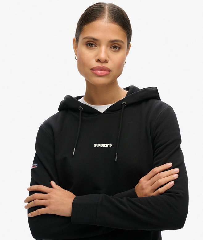 Superdry Sudadera Lisa Con Capucha