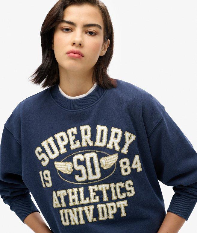 Superdry Sudadera Suelta College Script