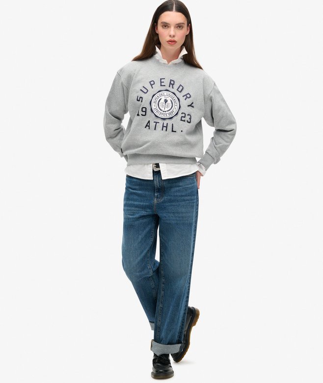 Superdry Sudadera Suelta College Script