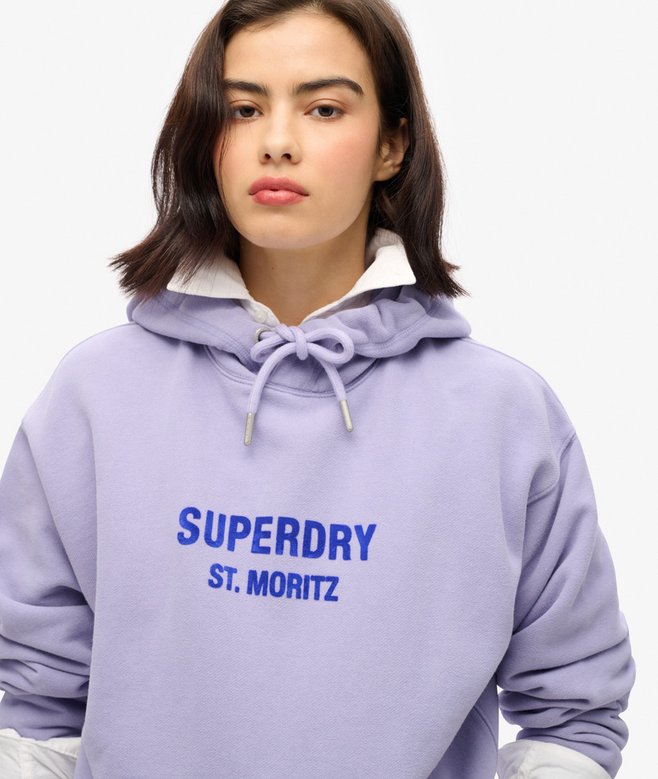 Superdry Sudadera Suelta Con Capucha Sport Luxe