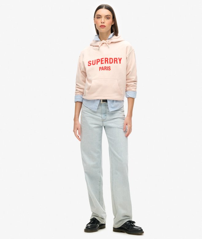 Superdry Sudadera Suelta Con Capucha Sport Luxe