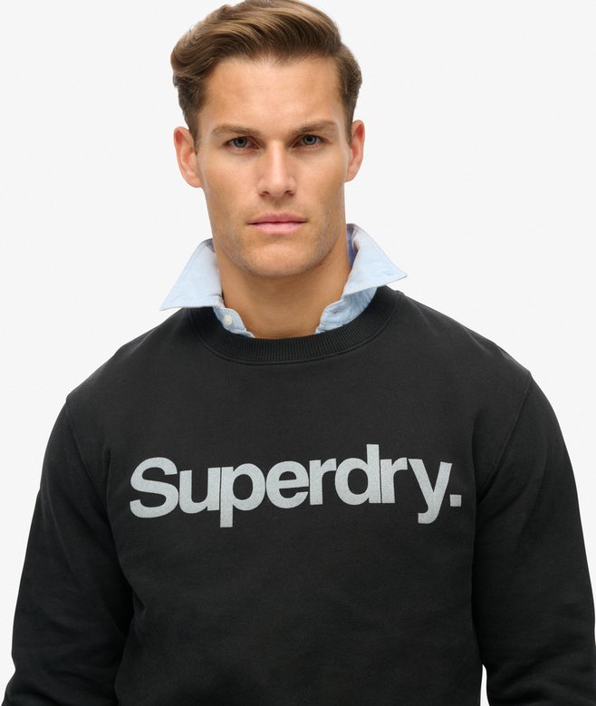 Superdry Sudadera Suelta De Cuello Redondo City
