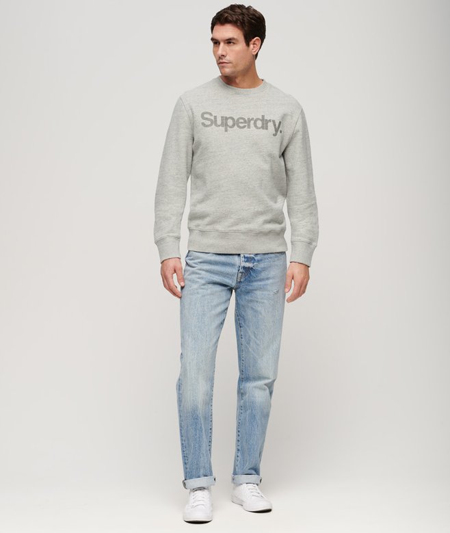 Superdry Sudadera Suelta De Cuello Redondo City