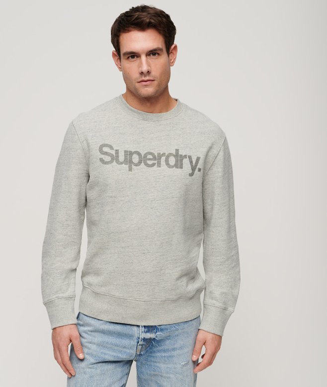 Superdry Sudadera Suelta De Cuello Redondo City