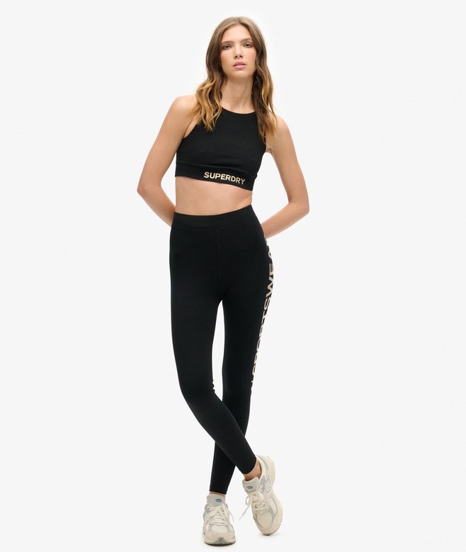 Superdry Sujetador Deportivo Con Logo Sportswear