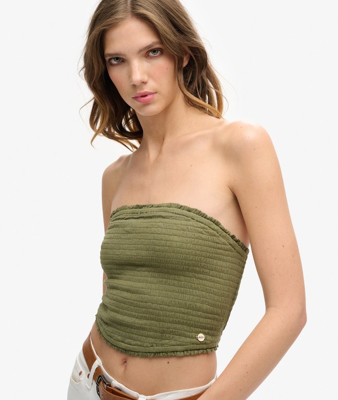 Superdry Top Bandeau Fruncido