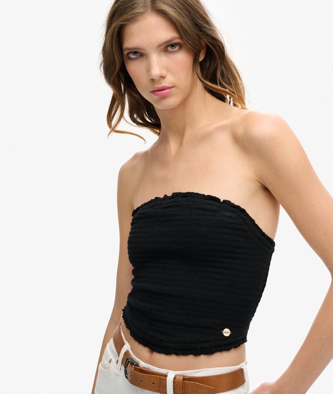 Superdry Top Bandeau Fruncido