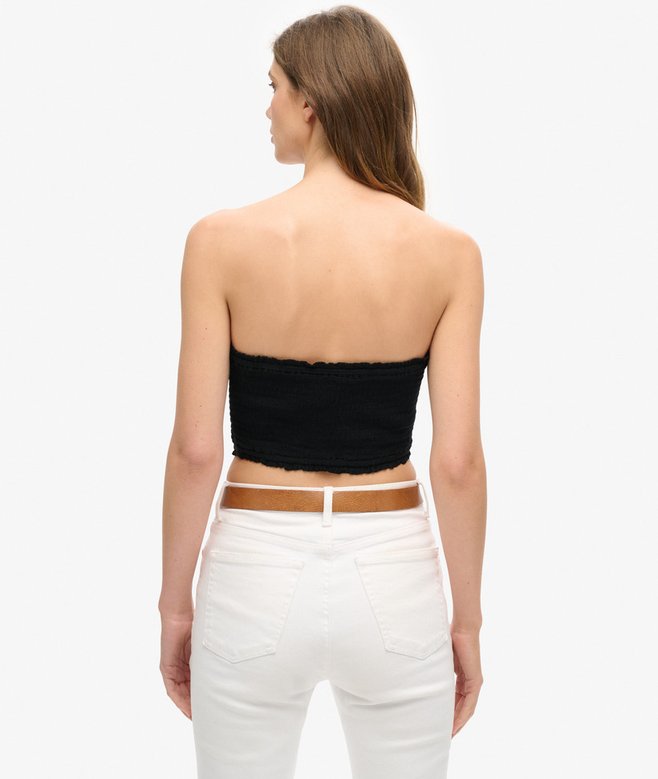 Superdry Top Bandeau Fruncido