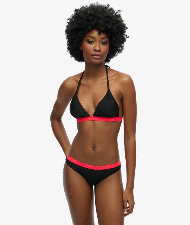 Superdry Top De Bikini Elástico De Triángulos