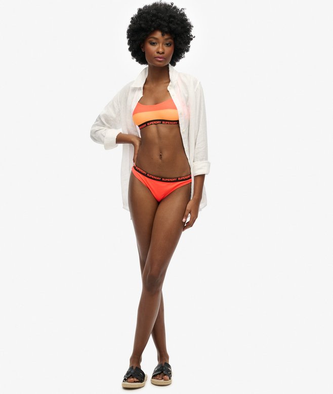 Superdry Top De Bikini Elástico Tipo Bralette