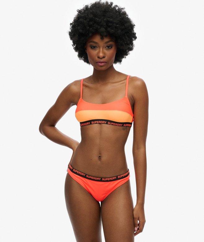 Superdry Top De Bikini Elástico Tipo Bralette