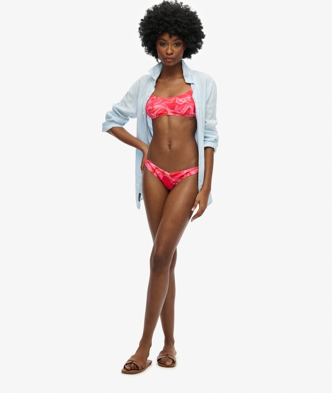 Superdry Top De Bikini Estampado Tipo Bralette