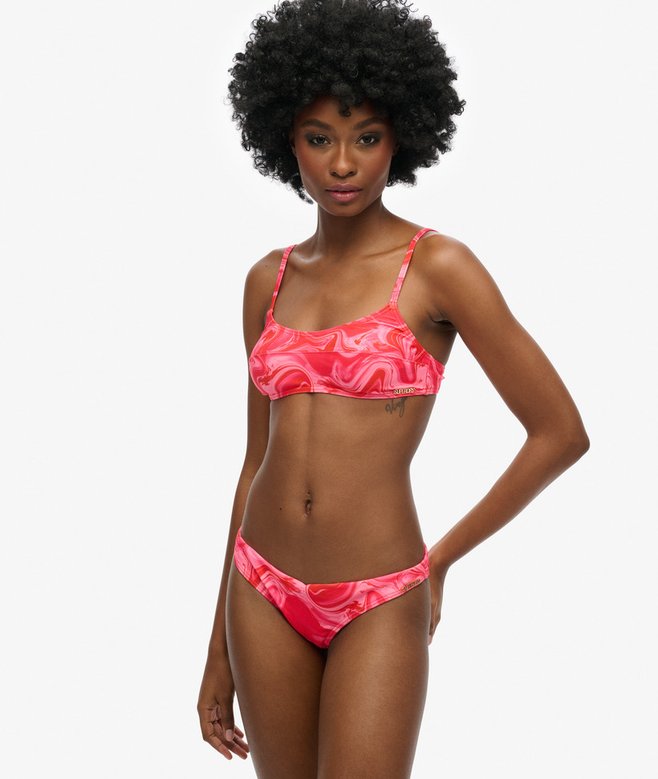 Superdry Top De Bikini Estampado Tipo Bralette