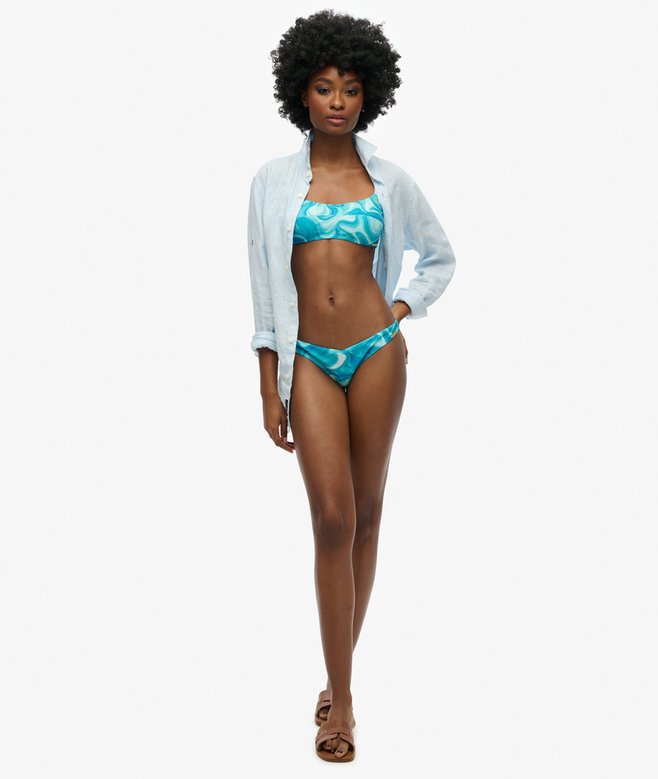 Superdry Top De Bikini Estampado Tipo Bralette