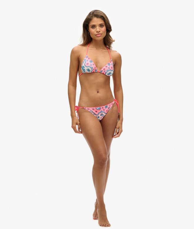 Superdry Top De Bikini Triangular De Tirantes
