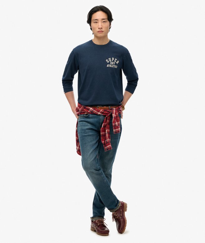 Superdry Top De Manga Larga Athletic Essentials